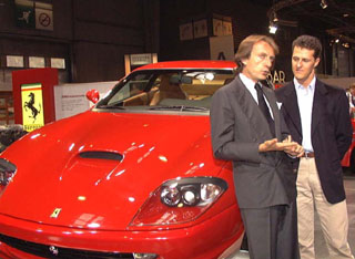 Ferrari at the Paris Motor Show